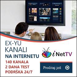 inet TV 150 + EX YU TV kanala, Your TV o